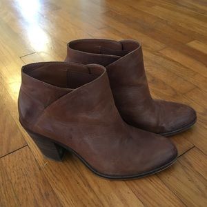 Leather Ankle Booties